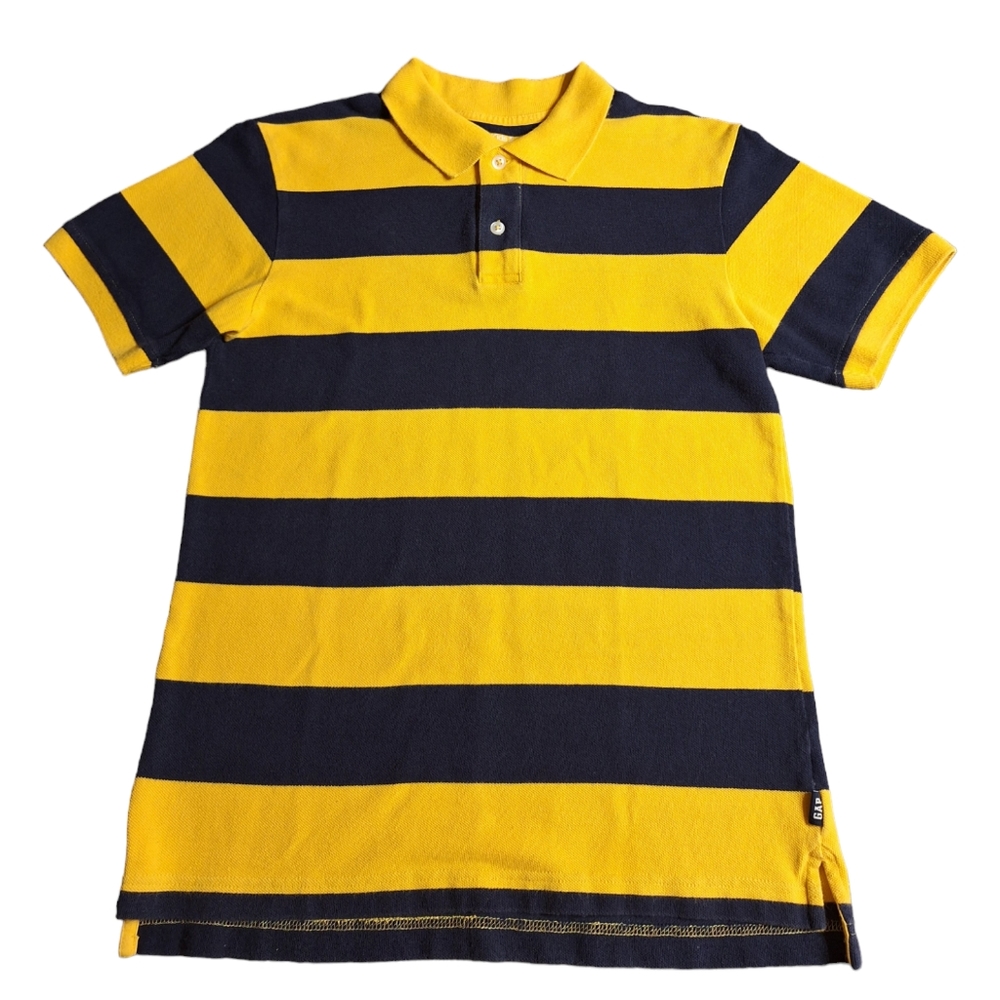 Gap Kids Little Boy Striped Polo Shirt Size 12